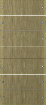 Gira KNX S-55 Бронза Комплект клавиш 6 шт. 2136605