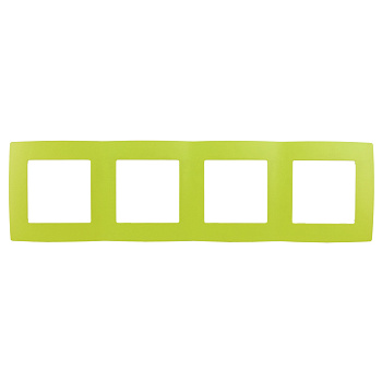 ЭРА 12-5004-26 Лайм Рамка на 4 поста, 12
