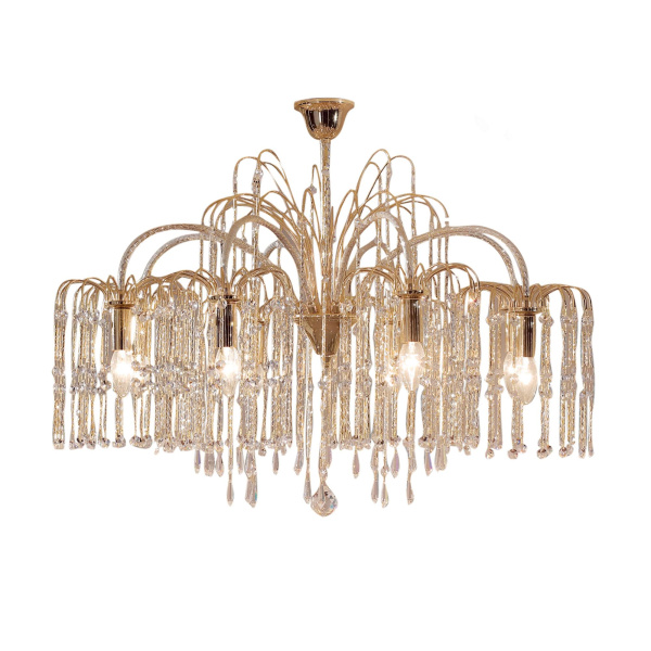 Citilux CL304281 Опера Зол+Прозр Светильник Люстра