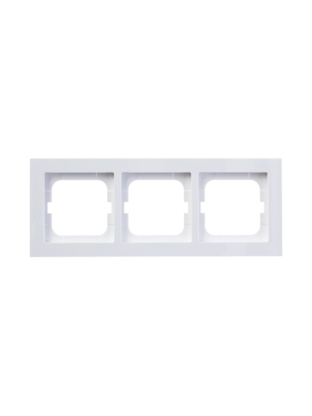 Купить ABB BJE Axcent Белый Рамка 3-ая 2CKA001754A4333