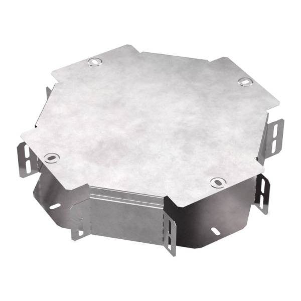 Промрукав Х-образный ответвитель с крышкой Стандарт 150х80 PR16.0460