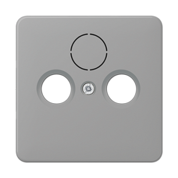 JUNG CD 500/CD plus Серая Накладка TV-FM-SAT CD561SATGR