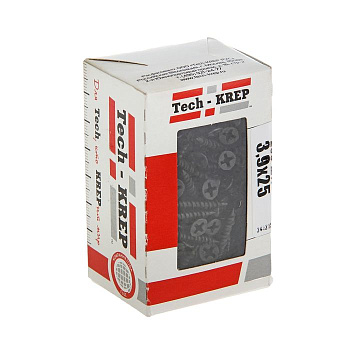 Tech-Krep Саморез ШС ГВЛ 3,9х25 (200 шт) - коробка с ок. 112702