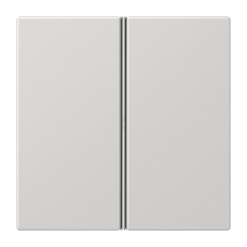 JUNG Набор клавиш для сенсорного модуля KNX, двойной, светло-серый LS402TSALG