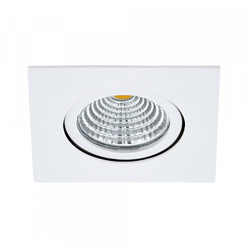 Eglo 98302 Cветодиодный встраиваемый светильник SALICETO диммир c регулировкой, 6W(LED), 88х88, 380lm, 3000K, алюминий