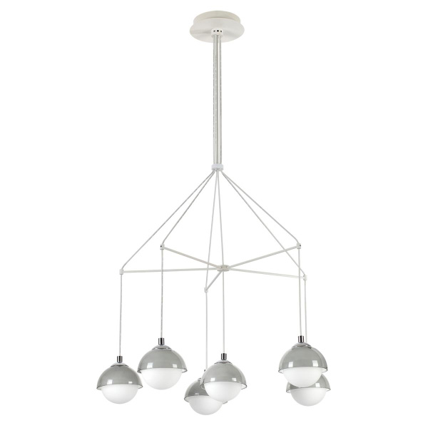 Lumion 3597/6 LN18 114 белый, хром Люстра G9 6*40W 220V DONDOO