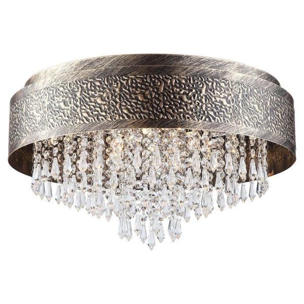 Lussole LOFT Металл Коричневый /  Металл/стекло Люстра G9 40W LSP-8025