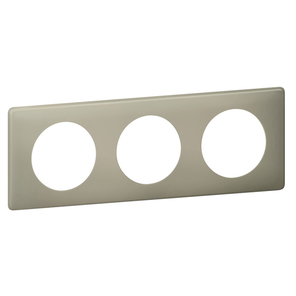 Купить Legrand Celiane2 Перкаль Грин Рамка 3-ая (2+2+2 мод) 066713