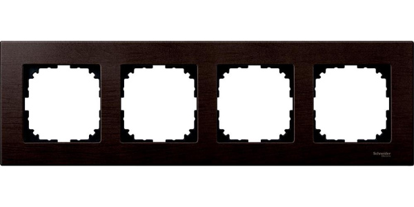 Купить SE Merten SM M-Elegance Венге Рамка 4-ая MTN4054-3471