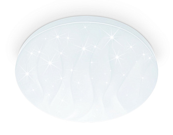 Ambrella Потолочный светодиодный светильник FZ1014 WH белый 30W 6400K D370*55 (Без ПДУ)