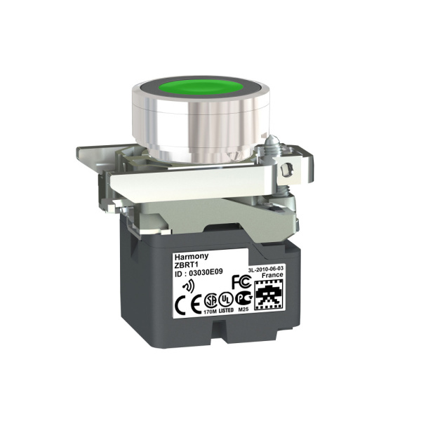 SE XB5 Беспроводная кнопка с зеленым толкателем ZB4RTA3