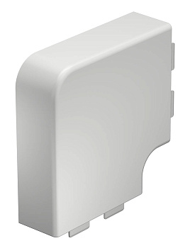 OBO Bettermann Угол плоский кабель-канала WDK 40x110 мм, ПВХ белый 6192874