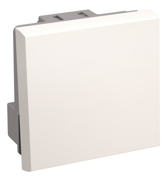 IEK PRIMER Выключатель одноклавишный на 2 модуля. ВКО-21-00-П