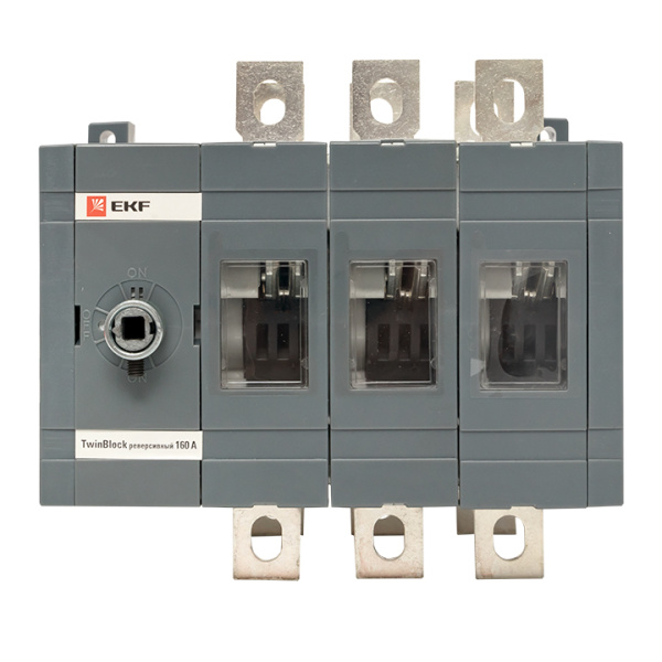 Купить EKF PROxima Рубильник 160A 3P реверсивный без рукоятки управления TwinBlock