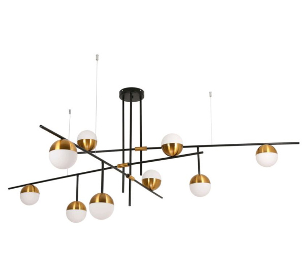 Kink Light 07636-9,20 Люстра Навия черный/бронза w200*170 h85 G9 9*5W (Led)