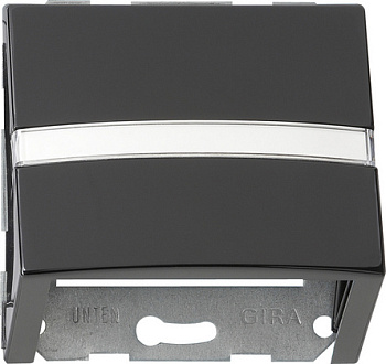 Gira Накладка с опорной пластиной для розеток средств связи 087047