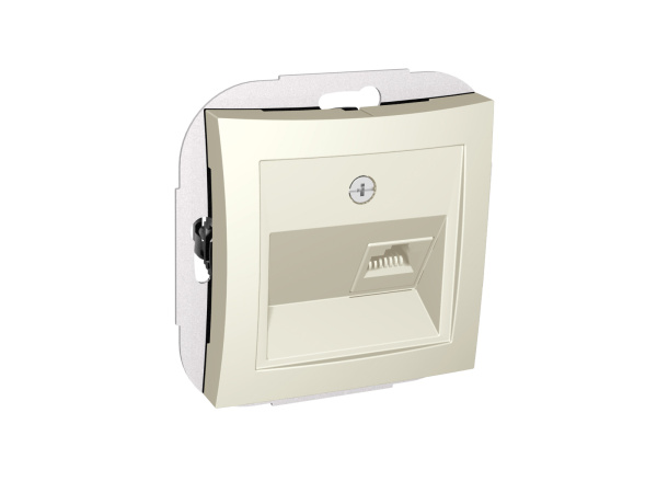 Купить SE Дуэт Беж Розетка компьютерная 1-ая RJ45 кат. 5e WDE000283