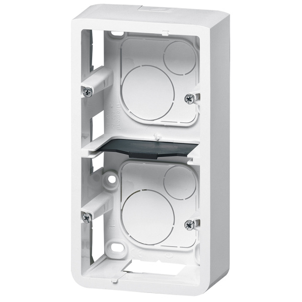 Legrand Mosaic Рамка подъемная вертикальная на 5 или 2x2 модулей, глубина 40мм, белая 080282