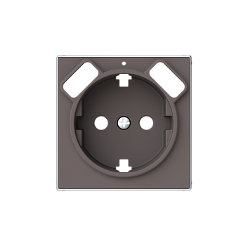ABB SKY Тауп  Накладка для розетки SCHUKO с 2хUSB ЗУ, арт.8188.3 2CLA858830A6301