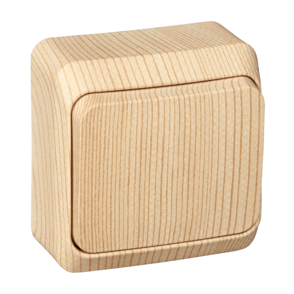 Systeme Electric Этюд наруж Дача Сосна Переключатель 1-клавишный