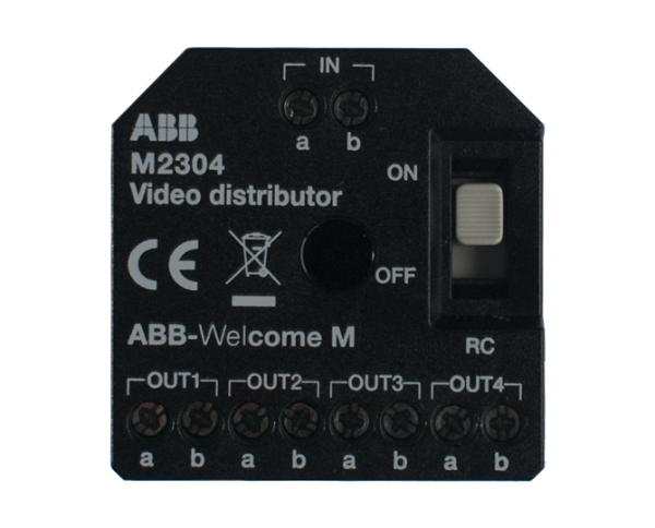 ABB Видео-распределитель, 4-канальный 2TMA070070B0006