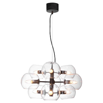 Lussole Комплект GRLSP-8163 (Светильник LSP-8163, Лампа Filament E14 cветодиодная 9 шт.)