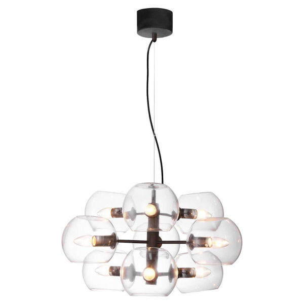 Lussole Комплект GRLSP-8163 (Светильник LSP-8163, Лампа Filament E14 cветодиодная 9 шт.)