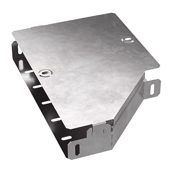 Промрукав Переходник левый с крышкой Стандарт 300х200х50 PR16.0497