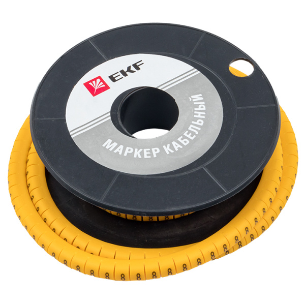 Купить EKF PROxima Маркер кабельный 1,5 мм2 "8" (1000 шт.) (ЕС-0)