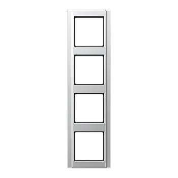 JUNG A 500 Алюминий Рамка 4-ая A584AL