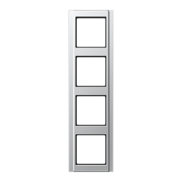 JUNG A 500 Алюминий Рамка 4-ая A584AL