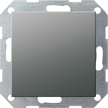 Gira Устройство управления системой отопления/жалюзи Instabus KNX/EIB, скрытого монтажа System 55 сталь 2104600