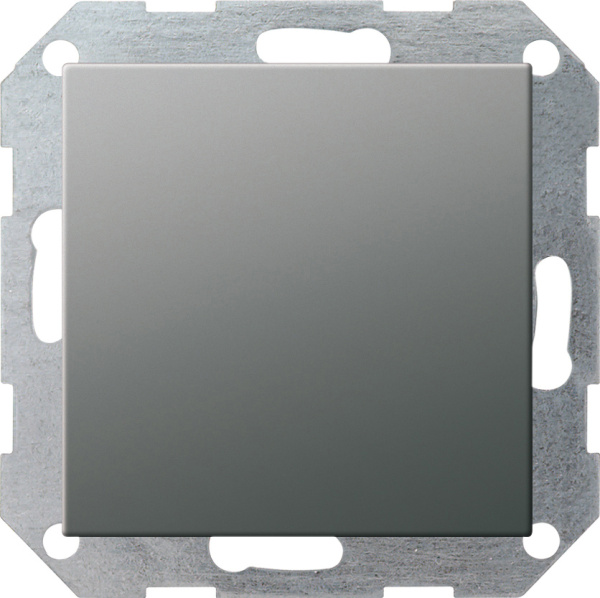 Gira Устройство управления системой отопления/жалюзи Instabus KNX/EIB, скрытого монтажа System 55 сталь 2104600