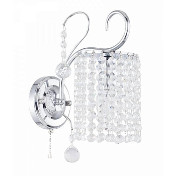 Freya Crystal Leona Хром Бра E14 40W FR1127-WL-01-CH