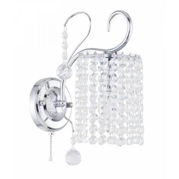 Freya Crystal Leona Хром Бра E14 40W FR1127-WL-01-CH