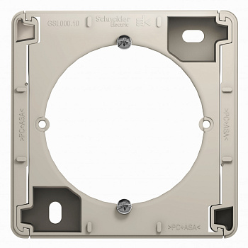 Systeme Electric Glossa Молочный Коробка для наружного монтажа