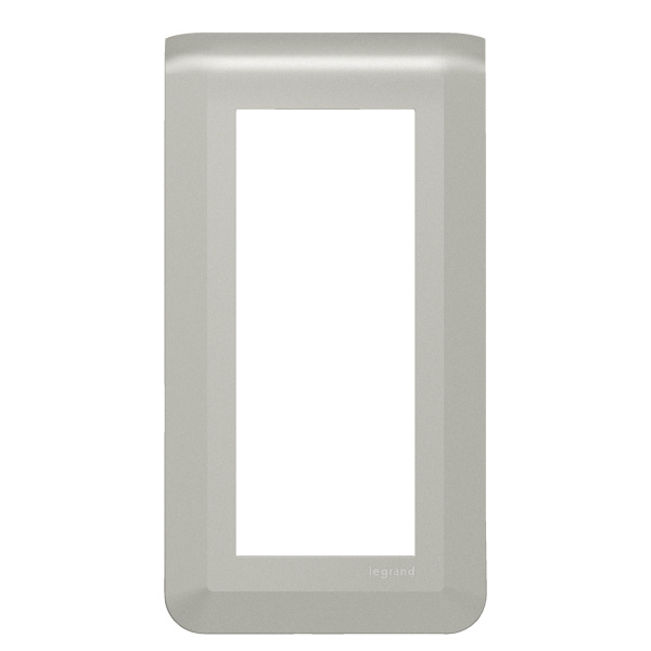 Legrand Mosaiс Рамка - Программа Mosaic - 5 модулей - вертикальная - алюминий 079325L