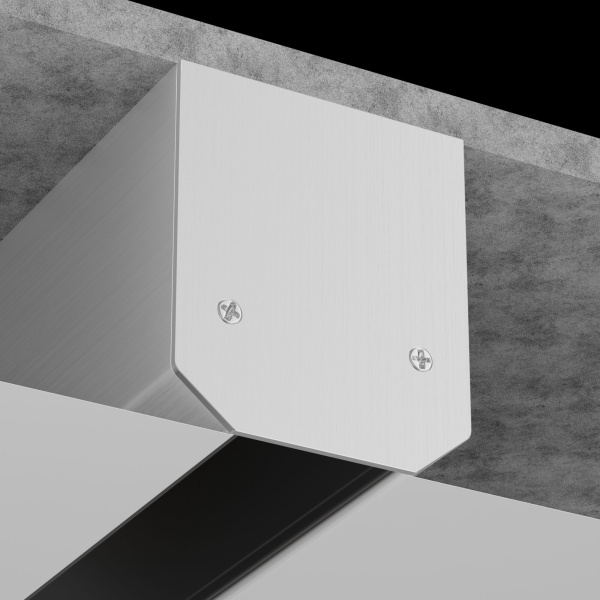 Купить Maytoni Magnetic track system Серебро Аксессуар для трекового светильника TRA004MPEC-21S