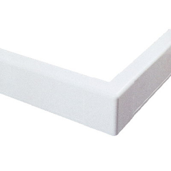 DKC Внешний угол для плинтусного короба 100х40 мм белый