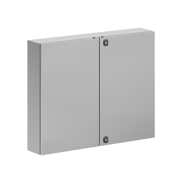 DKC Корпус навесной STH с М/П двухдверный из нержавеющей cтали AISI304 ВхШхГ 800x1000x200 мм, с фланцем