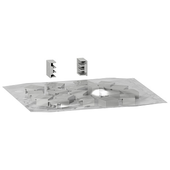 SE Acti 9 Заглушки боковые для гребенчатых шинок (A9N) 1П+H A9N21039