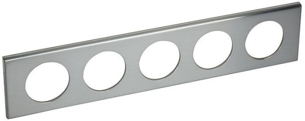 Legrand Celiane Сталь фактурная Рамка 5-ая (2+2+2+2+2 мод) 069110