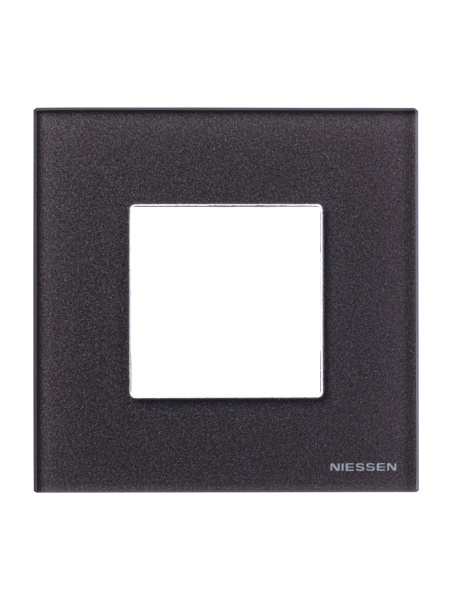 Купить ABB NIE Zenit Стекло кофейное Рамка 1-я 2 мод 2CLA227100N3701