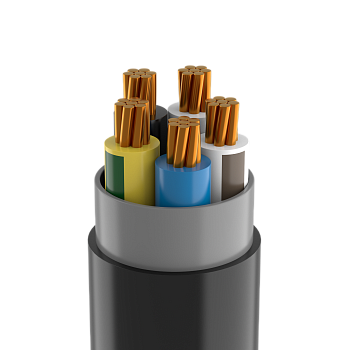 Кабель силовой с ПВХ изоляцией ВВГнг(A) -LS 5х50 ок(N,PE)-0,66 Кабэкс ТХМ00209002