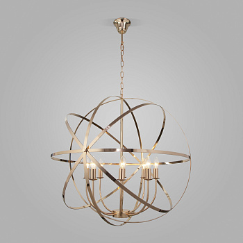 Eurosvet Подвесная люстра 60139/8 золото a058342