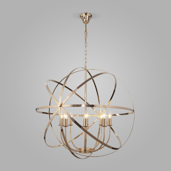 Eurosvet Подвесная люстра 60139/8 золото a058342