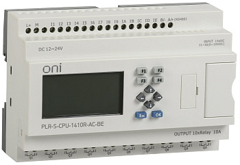 IEK ONI Логическое реле PLR-S. CPU1410(R) 220В AC с экраном