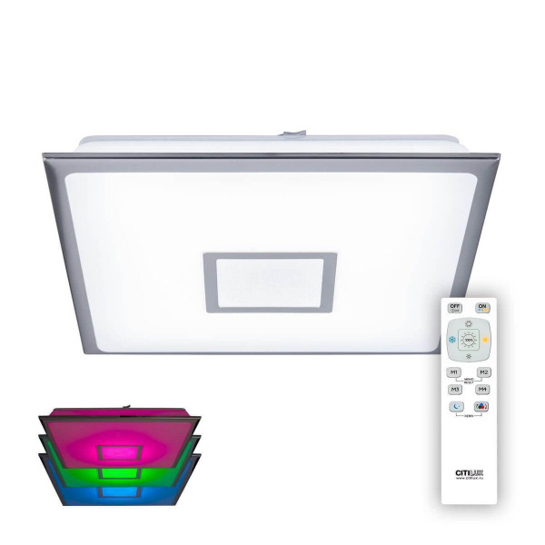 Citilux CL703K50mRB Старлайт Хром Мат. LED Светильник с пультом