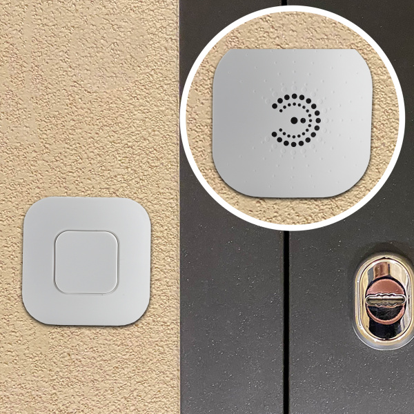 ЭРА Звонок дверной BIONIC White беспроводной белый 36 мелодий (в пакете)