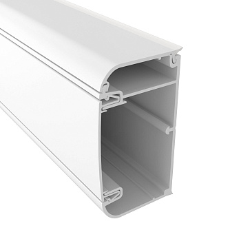 DKC Кабель-канал 90х50 мм, с перегородкой, боковой и фронтальной крышками